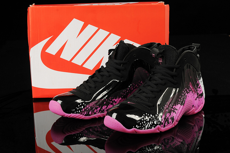 Nike Air Flightposite Black Pink Shoes