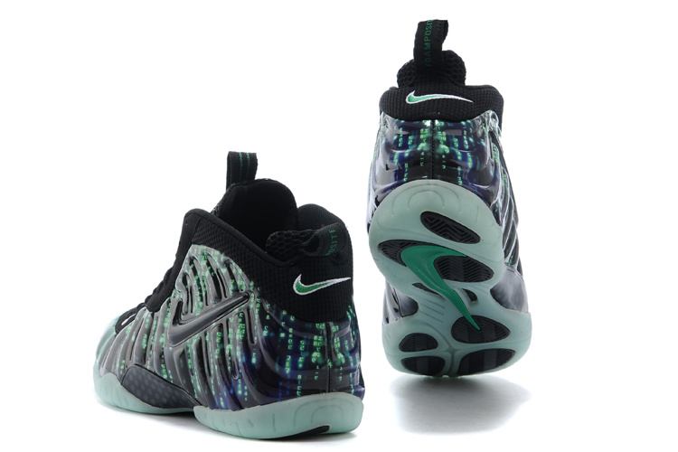 Nike Air Foamposite One Dark Green Black Shoes - Click Image to Close