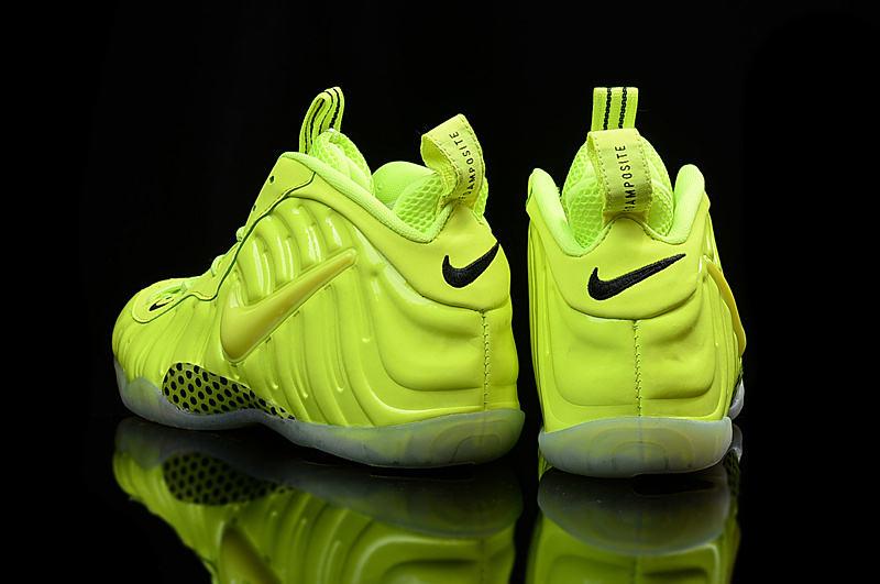 Nike Air Foamposite Penny All Fluorscent Green Shoes - Click Image to Close