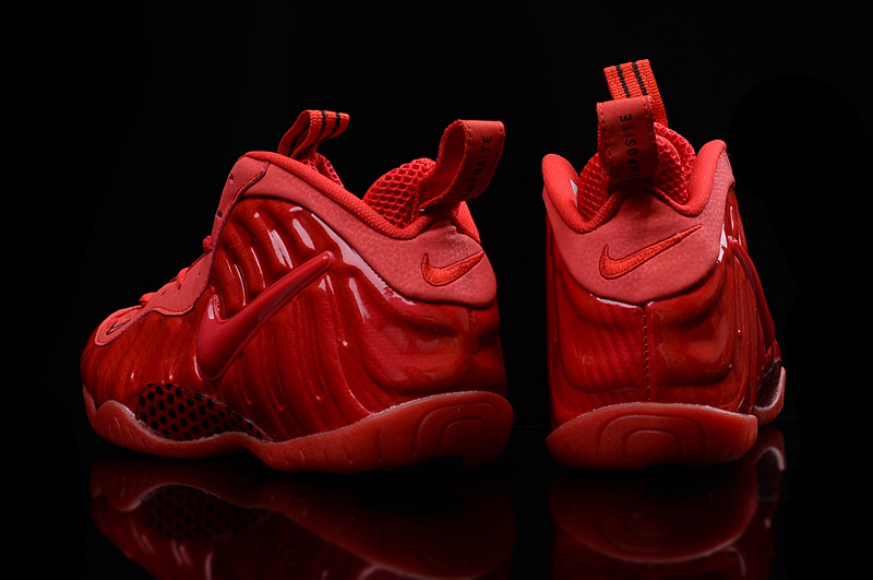 Nike Air Foamposite Penny All Red Shoes - Click Image to Close