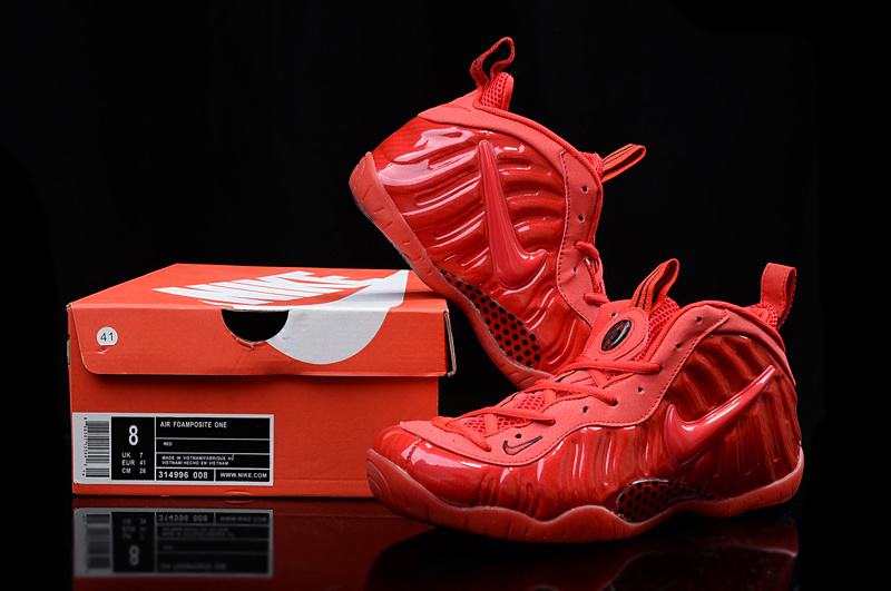 Nike Air Foamposite Penny All Red Shoes