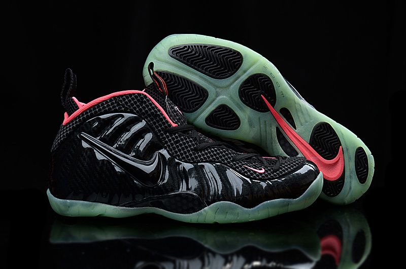 Nike Air Foamposite Penny Black Red Shoes - Click Image to Close