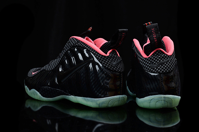 Nike Air Foamposite Penny Black Red Shoes - Click Image to Close