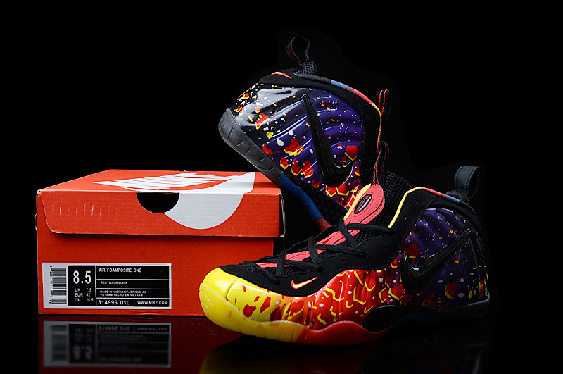 Nike Air Foamposite Penny Colorful Shoes - Click Image to Close