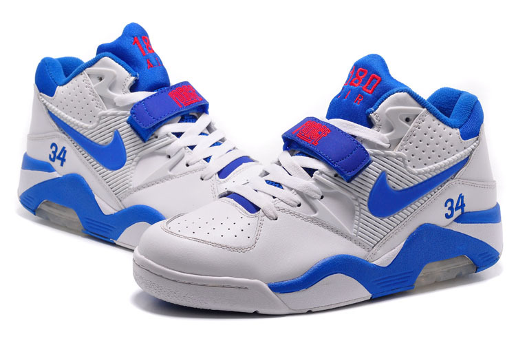 New Release Air Force 180 Barkley White Baby Blue Shoes - Click Image to Close