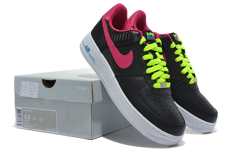 Nike Air Force Olympic Black Red Green Shoes