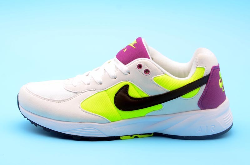 New Nike Air Icarus White Fluorscent Purple - Click Image to Close