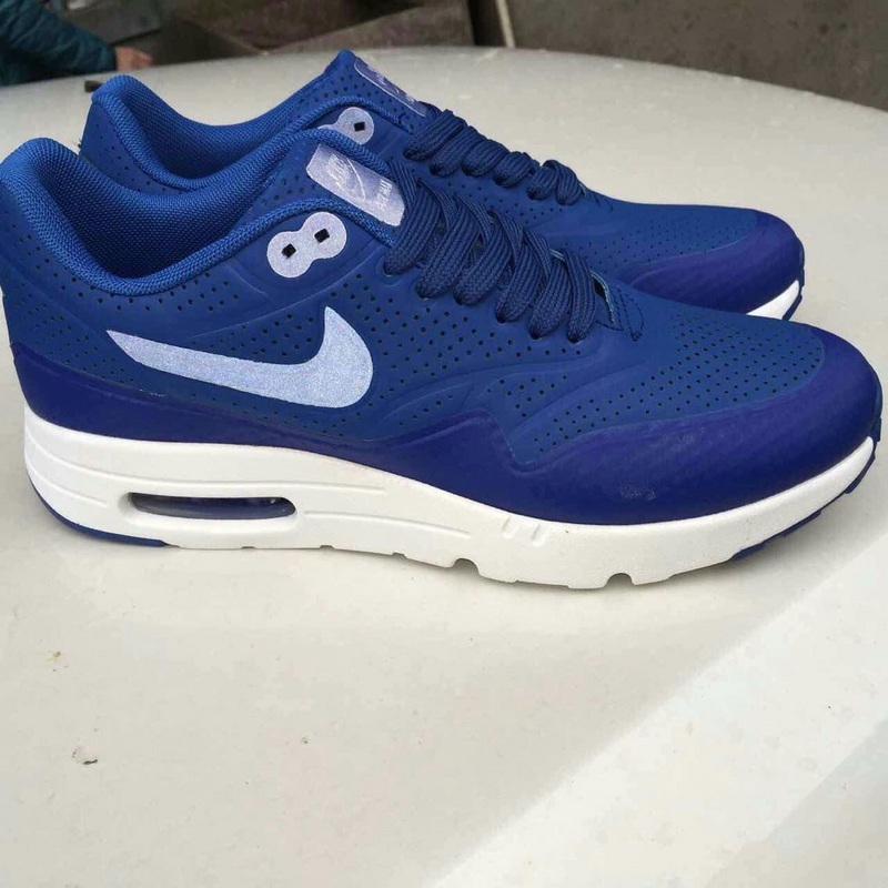 Nike Air Max 1 Ultra Moire Blue White Shoes