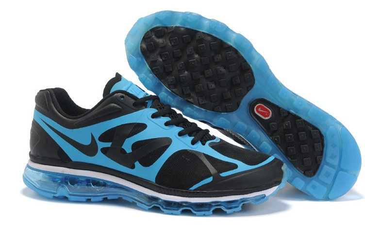Nike Air Max 2012 Black Blue Shoes