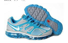 Nike Air Max 2012 Blue Grey Shoes - Click Image to Close