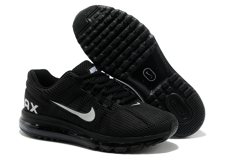 Nike Air Max 2013 All Black Shoes