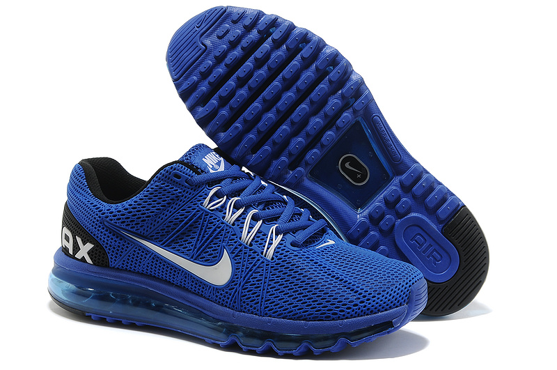 Nike Air Max 2013 Blue Black Shoes