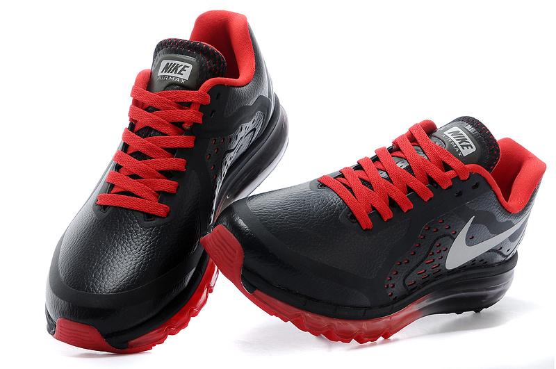 Nike Air Max 2014 Black Red Grey Shoes - Click Image to Close