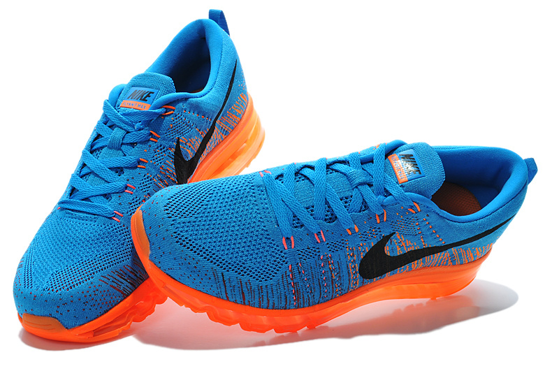 Nike Air Max 2014 Flyknit Blue Orange