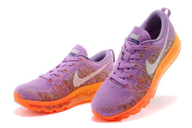 Nike Air Max 2014 Flyknit Purple Orange