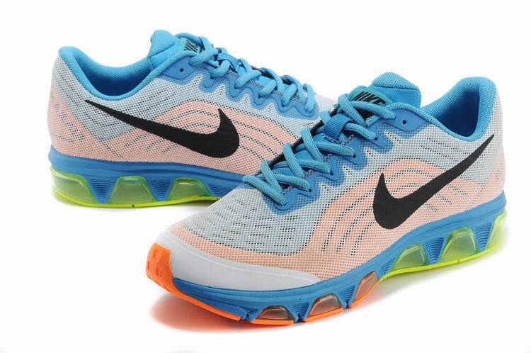 Nike Air Max 2015 Blue Grey Orange Women Shoes - Click Image to Close