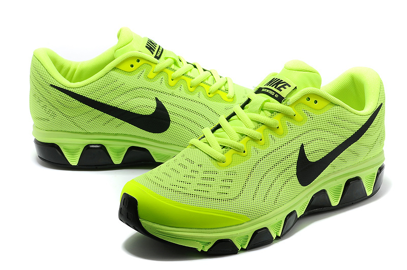 Nike Air Max 2015 Fluorescent Green Black Women Shoes - Click Image to Close