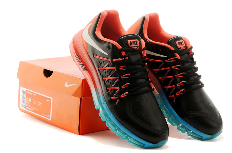 Nike Air Max 2015 Flyline Black Red Blue Shoes