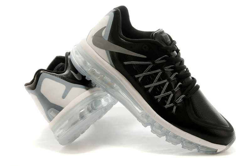 Nike Air Max 2015 Flyline Black White Shoes - Click Image to Close