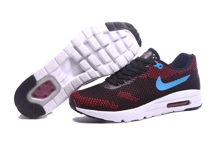 2016 Nike Air Max 87 II Black Wine Red Blue - Click Image to Close