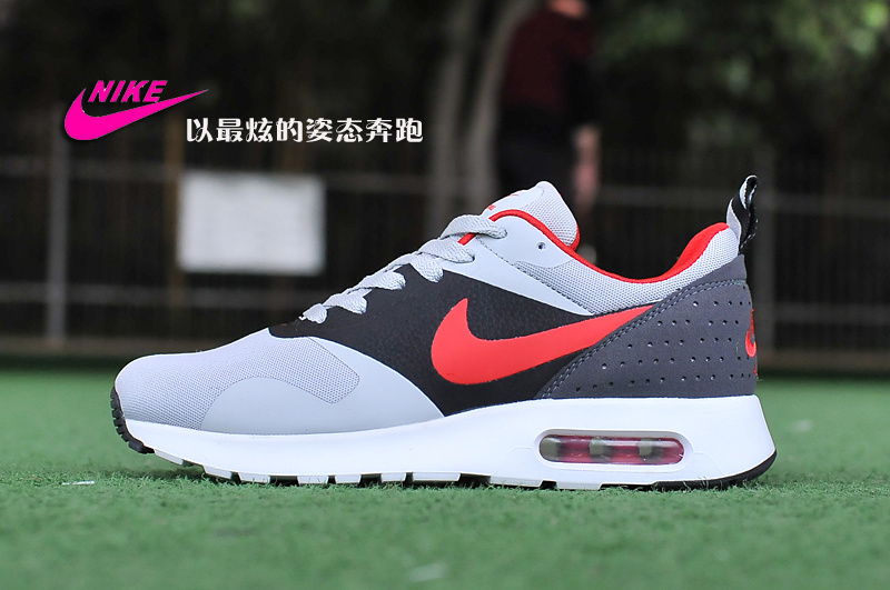 New Nike Air Max Tavas Air Max 90+97 Grey Black Red