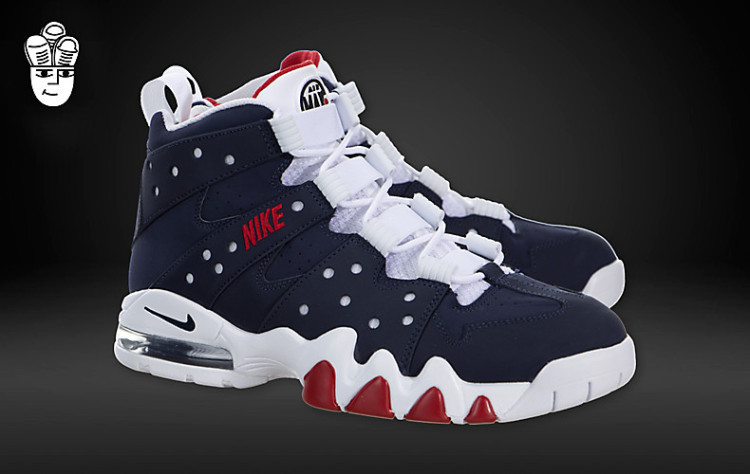 Nike Air Max2 CB 94 Blue White Red Barkley Shoes 305440