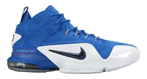 Nike Air Penny VI Blue White Shoes