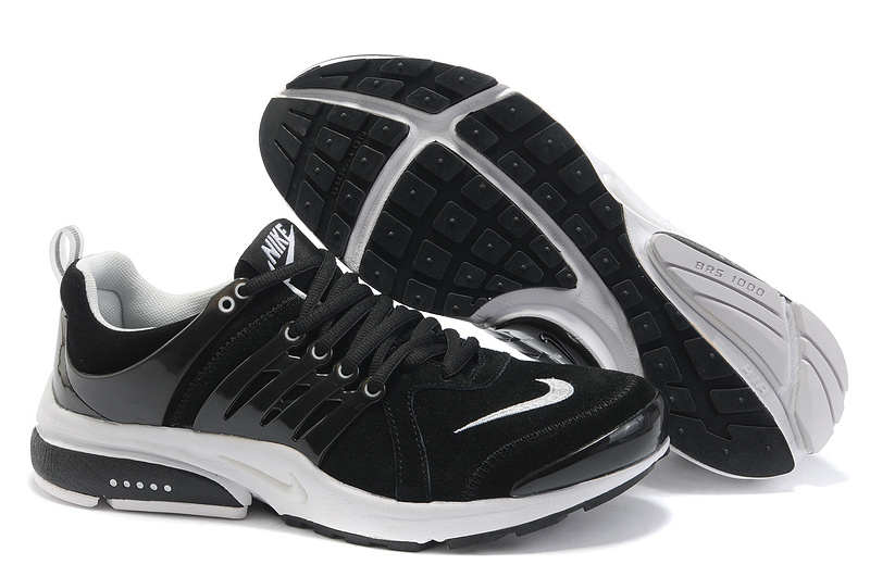 Nike Air Presto Suede Black White Shoes