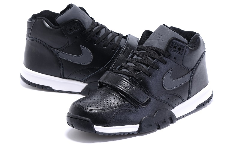Nike Air Trainer 1 Built in Sole Black White Shoes - Click Image to Close