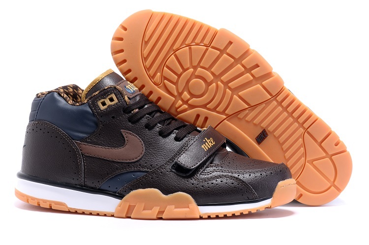 Nike Air Trainer 1 Built in Sole Coffe Orange Shoes - Click Image to Close