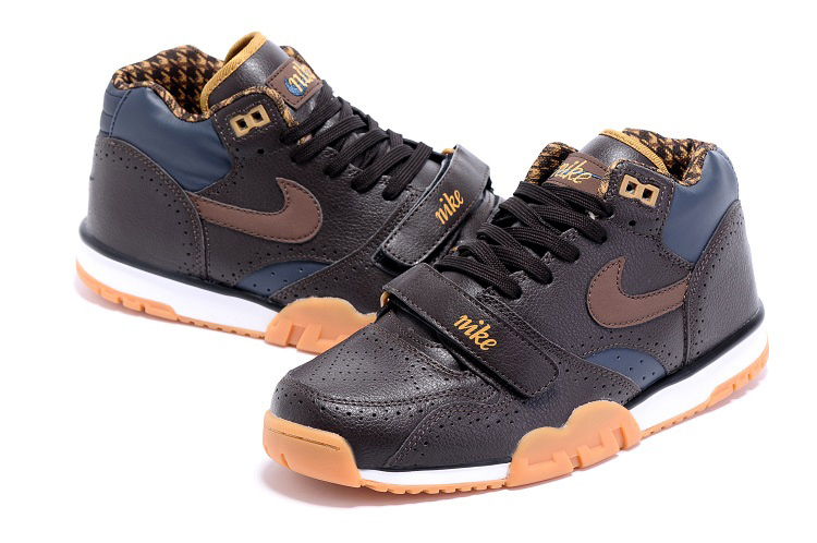 Nike Air Trainer 1 Built in Sole Coffe Orange Shoes - Click Image to Close
