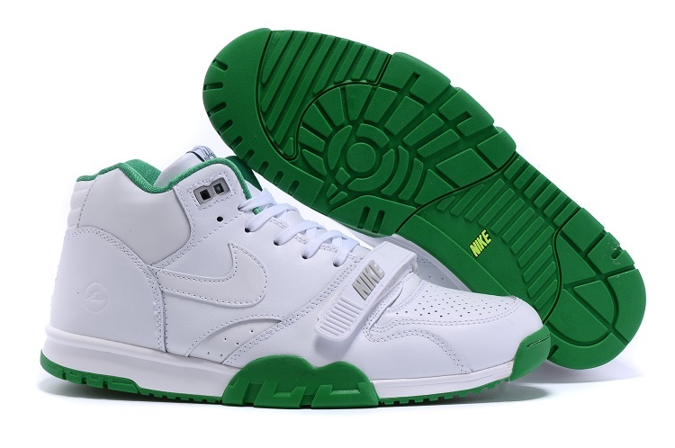 Nike Air Trainer 1 Built in Sole White Green Shoes