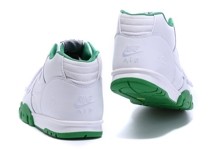 Nike Air Trainer 1 Built in Sole White Green Shoes - Click Image to Close