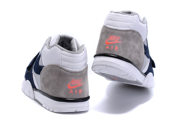 Nike Air Trainer 1 Built in Sole White Grey Blue Shoes - Click Image to Close