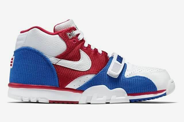 Nike Air Trainer 1 Built in Sole White Red Blue Shoes