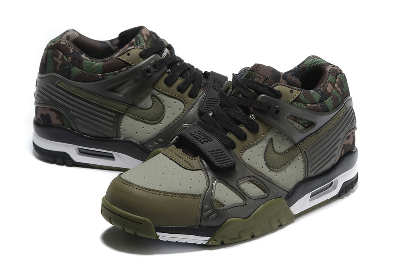 Nike Air Trainer 3 Army Green Shoes