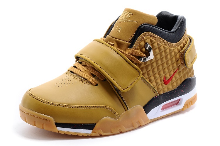 Nike Air Trainer Cruz Yellow Black Red Shoes - Click Image to Close