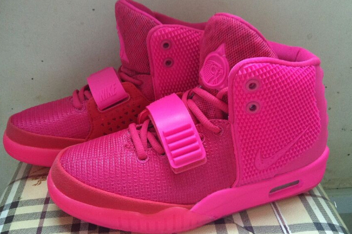 Nike Air Yeezy 2 All Pink For Women