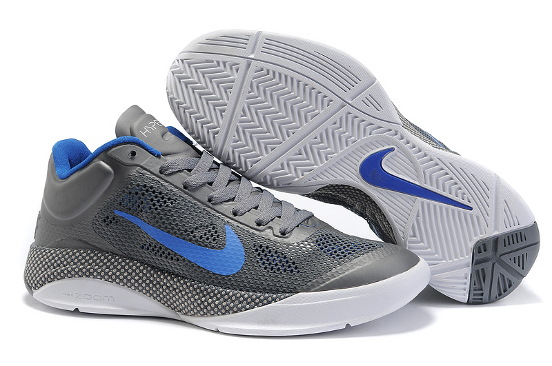 Nike Air Zoom Hyperfuse 2011 Low Grey Blue Shoes