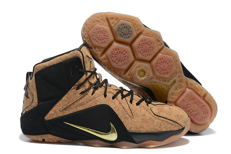 Nike Air Zoom Lebron James 13 Cork Black Shoes