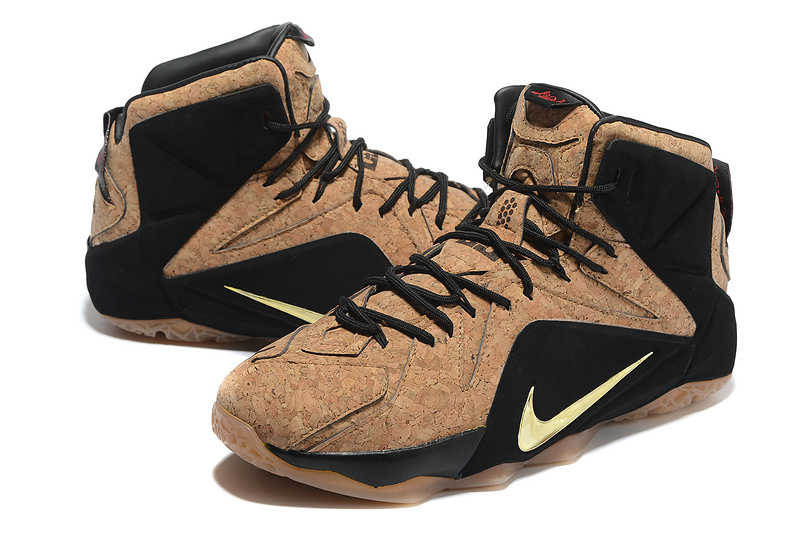 Nike Air Zoom Lebron James 13 Cork Black Shoes - Click Image to Close