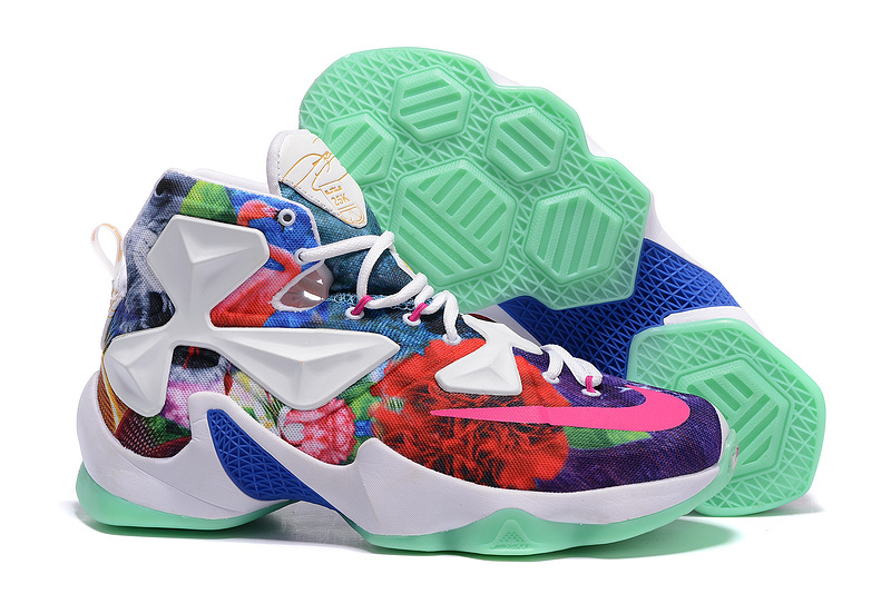 Nike Air Zoom Lebron James 13 Customize Colorful Shoes