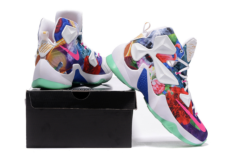 Nike Air Zoom Lebron James 13 Customize Colorful Shoes - Click Image to Close