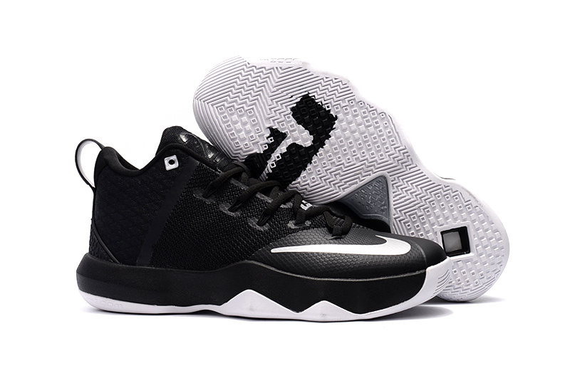 Nike Ambassador IX Basketball Black White Shoes - Click Image to Close