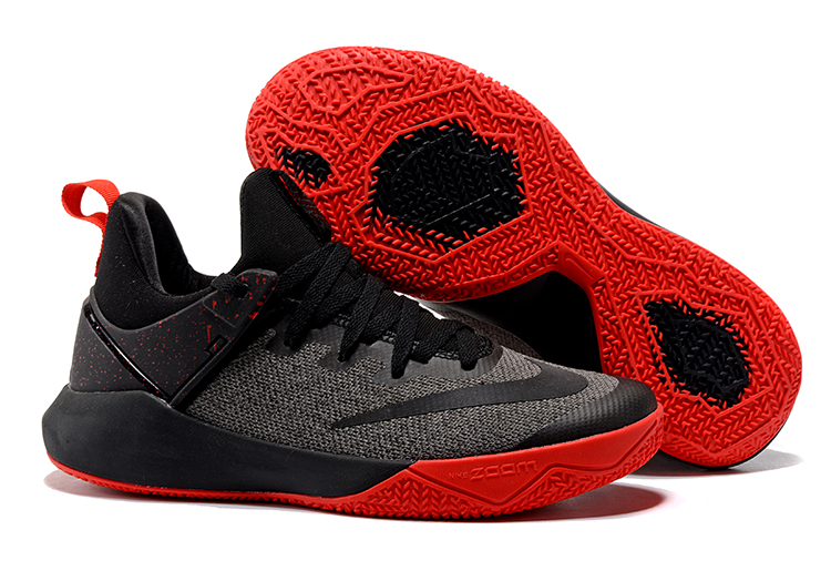 Nike Basketball Team Black Red Shoes
