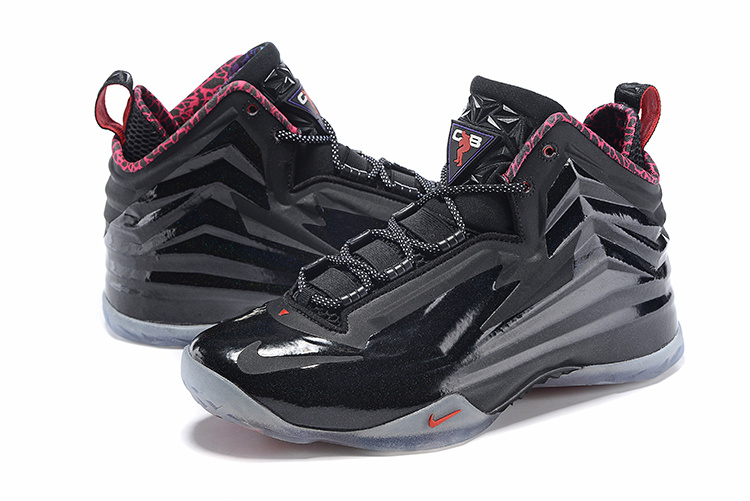 Nike Chuck Posite Black Grey Red Basketball Shoes