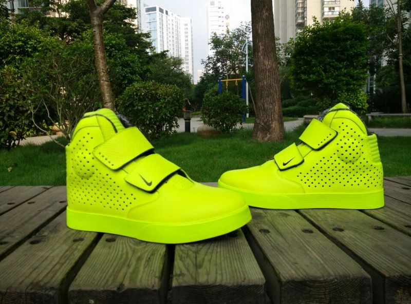 Nike FLYSTEPPER 2K3 Yeezy Fluorscent Green Shoes - Click Image to Close