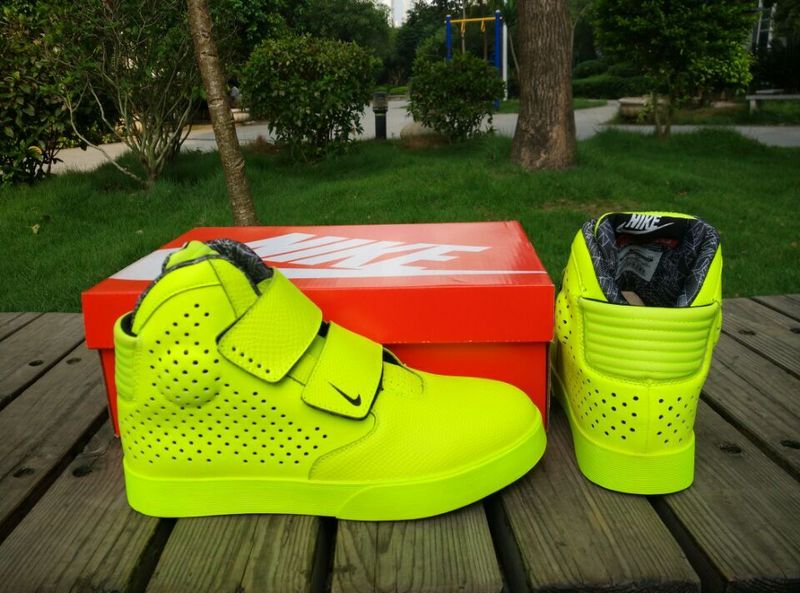 Nike FLYSTEPPER 2K3 Yeezy Fluorscent Green Shoes