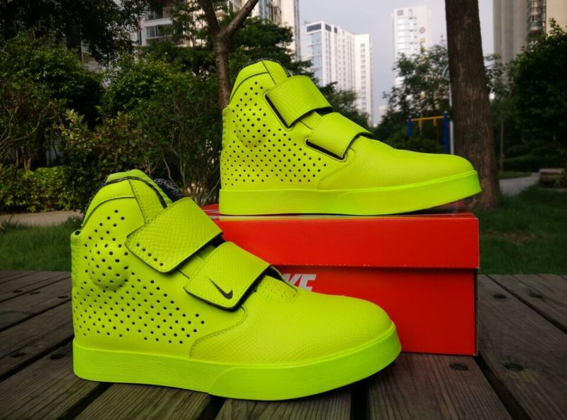 Nike FLYSTEPPER 2K3 Yeezy Fluorscent Green Shoes - Click Image to Close