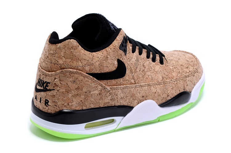 Nike Flight Squad Brown Black Green Shoes - Click Image to Close